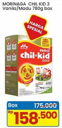 Promo Harga Morinaga Chil Kid Gold Madu, Vanila 800 gr - Indomaret