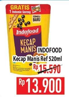 Promo Harga Indofood Kecap Manis 520 ml - Hypermart