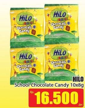 Promo Harga HILO School Susu Bubuk Chocolate Candy per 10 sachet 8 gr - Hari Hari