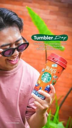 Promo Harga Tumbler Day  - Starbucks