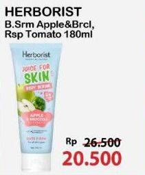Promo Harga Herborist Juice For Skin Body Serum Apple Broccoli, Raspberry Tomato 180 ml - Alfamart