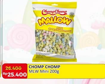 Promo Harga Chomp Chomp Mallow Mini 200 gr - Alfamart