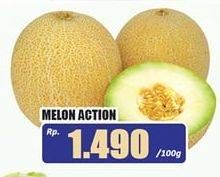 Promo Harga Melon Action per 100 gr - Hari Hari