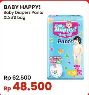 Promo Harga Baby Happy Body Fit Pants XL26 26 pcs - Indomaret