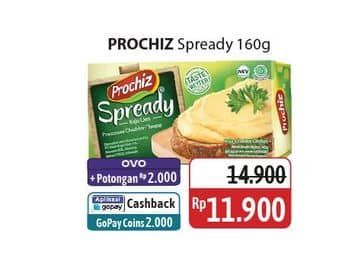 Promo Harga Prochiz Spready 160 gr - Alfamidi