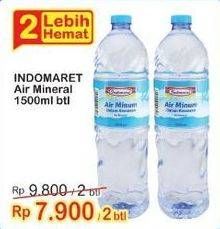 Promo Harga INDOMARET Air Mineral 1500 ml - Indomaret