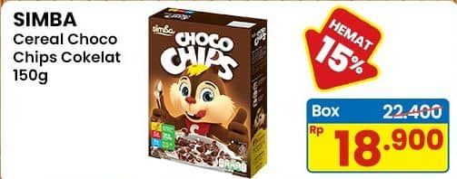 Promo Harga Simba Cereal Choco Chips Coklat 150 gr - Indomaret