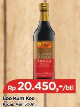 Promo Harga Lee Kum Kee Kecap Asin Premium 500 ml - TIP TOP