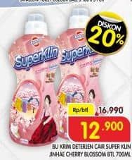 Promo Harga Bukrim Deterjen Cair Super Klin  Jinhae Cherry Blossom, Goseong Hani Lavender 700 ml - Superindo