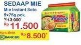 Promo Harga SEDAAP Mie Kuah Soto 75 gr - Indomaret