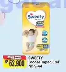 Promo Harga Sweety Bronze Comfort Dry X-Pert NB-S44 44 pcs - Alfamart