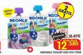 Promo Harga Indomilk Kids Yogurt All Variants 70 gr - Superindo