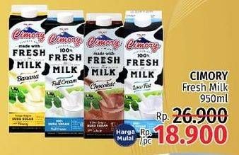 Promo Harga CIMORY Fresh Milk 950 ml - LotteMart