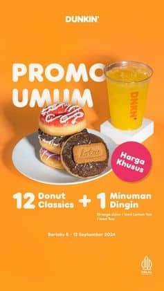 Promo Harga Promo Umum  - Dunkin Donuts