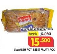 Promo Harga SWANISH Roti Beset Fruity  - Superindo