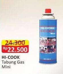 Promo Harga Hicook Tabung Gas (Gas Cartridge) Mini 150 gr - Alfamart