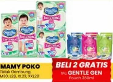 Promo Harga Mamy Poko Pants Xtra Kering Slim Tidak Gembung M30, L28, XL23, XXL20 20 pcs - Yogya