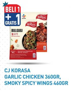 Promo Harga Korasa Chicken Bulgogi, Yangnyeom 300 gr - Hypermart
