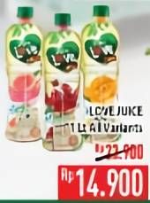 Promo Harga LOVE Juice All Variants 1 ltr - Hypermart