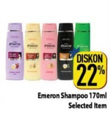 Promo Harga Emeron Shampoo 170 ml - Hypermart