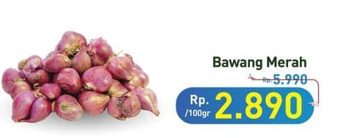 Promo Harga Bawang Merah per 100 gr - Hypermart