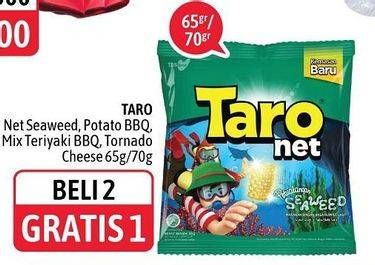 Promo Harga TARO Net Snack 65gr/70gr  - Alfamidi