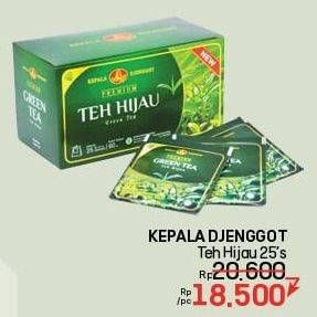 Promo Harga Kepala Djenggot Teh Celup Green Tea Premium 60 gr - LotteMart