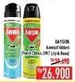Promo Harga BAYGON Insektisida Spray Citrus Fresh, Water Lily Rose 600 ml - Hypermart