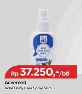 Promo Harga Acne Med Acne Body Care Spray 50 ml - TIP TOP