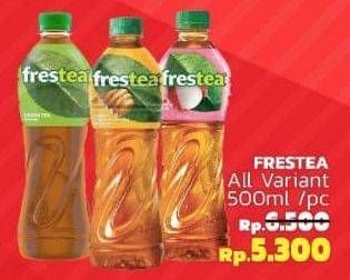 Promo Harga FRESTEA Minuman Teh All Variants 500 ml - LotteMart