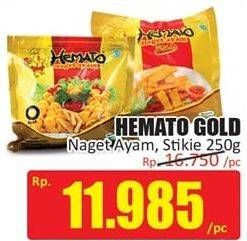 Promo Harga HEMATO GOLD Nugget Ayam, Stikie 250 gr - Hari Hari