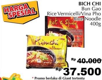 Promo Harga BICH CHI Vina Pho Rice Noodle/ Bun Gao Rice Vermicelli 400 g  - Giant