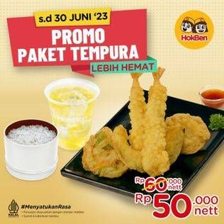 Promo Harga Hokben Bundling Tempura Moriawase  - HokBen