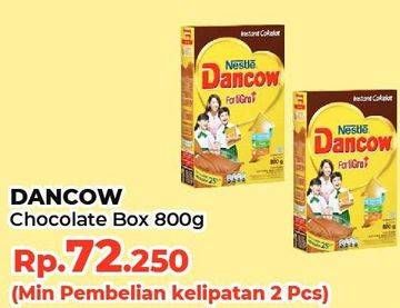 Promo Harga Dancow FortiGro Susu Bubuk Instant Cokelat 800 gr - Yogya