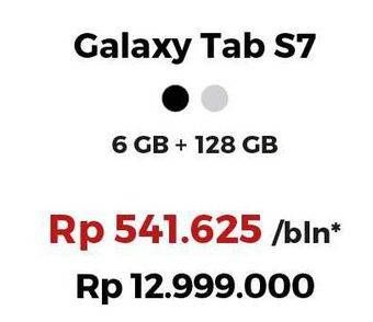 Promo Harga SAMSUNG Galaxy Tab S7  - Erafone