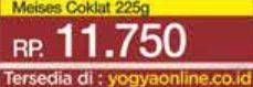 Promo Harga YOA Meises Coklat 225 gr - Yogya