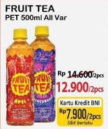 Promo Harga Sosro Fruit Tea All Variants 500 ml - Alfamart