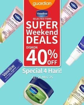 Promo Harga Vaseline Produk  - Guardian