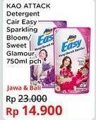 Promo Harga Attack Easy Detergent Liquid Sparkling Blooming, Sweet Glamour 750 ml - Indomaret