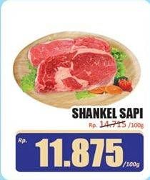 Promo Harga Daging Sengkel (Shankle) per 100 gr - Hari Hari