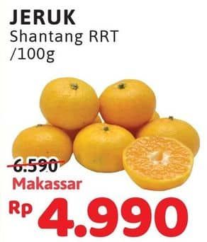Promo Harga Jeruk Shantang RRT per 100 gr - Alfamidi
