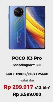 Promo Harga XIAOMI Poco X3 Pro J20S  - Erafone