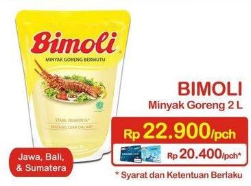 Promo Harga BIMOLI Minyak Goreng 2 ltr - Indomaret