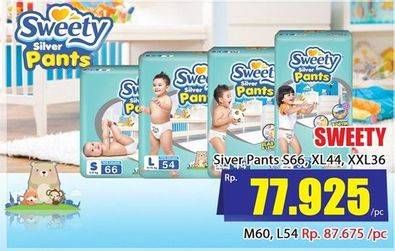 Promo Harga Sweety Silver Pants S66, XL44, XXL36  - Hari Hari