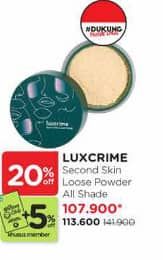 Promo Harga Luxcrime Second Skin Loose Powder All Variants 12 gr - Watsons