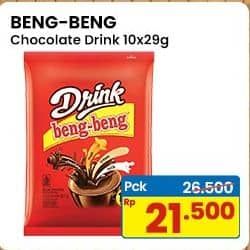 Promo Harga Beng-beng Drink per 10 sachet 30 gr - Indomaret