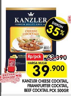 Promo Harga Kanzler Cocktail/Frankfurter  - Superindo