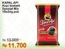 Promo Harga KAPAL API Kopi Bubuk Special Mix per 10 sachet 25 gr - Indomaret