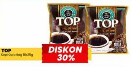 Promo Harga Top Coffee Kopi Gula per 18 sachet 25 gr - Yogya