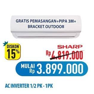 Promo Harga Sharp AC  - Hypermart